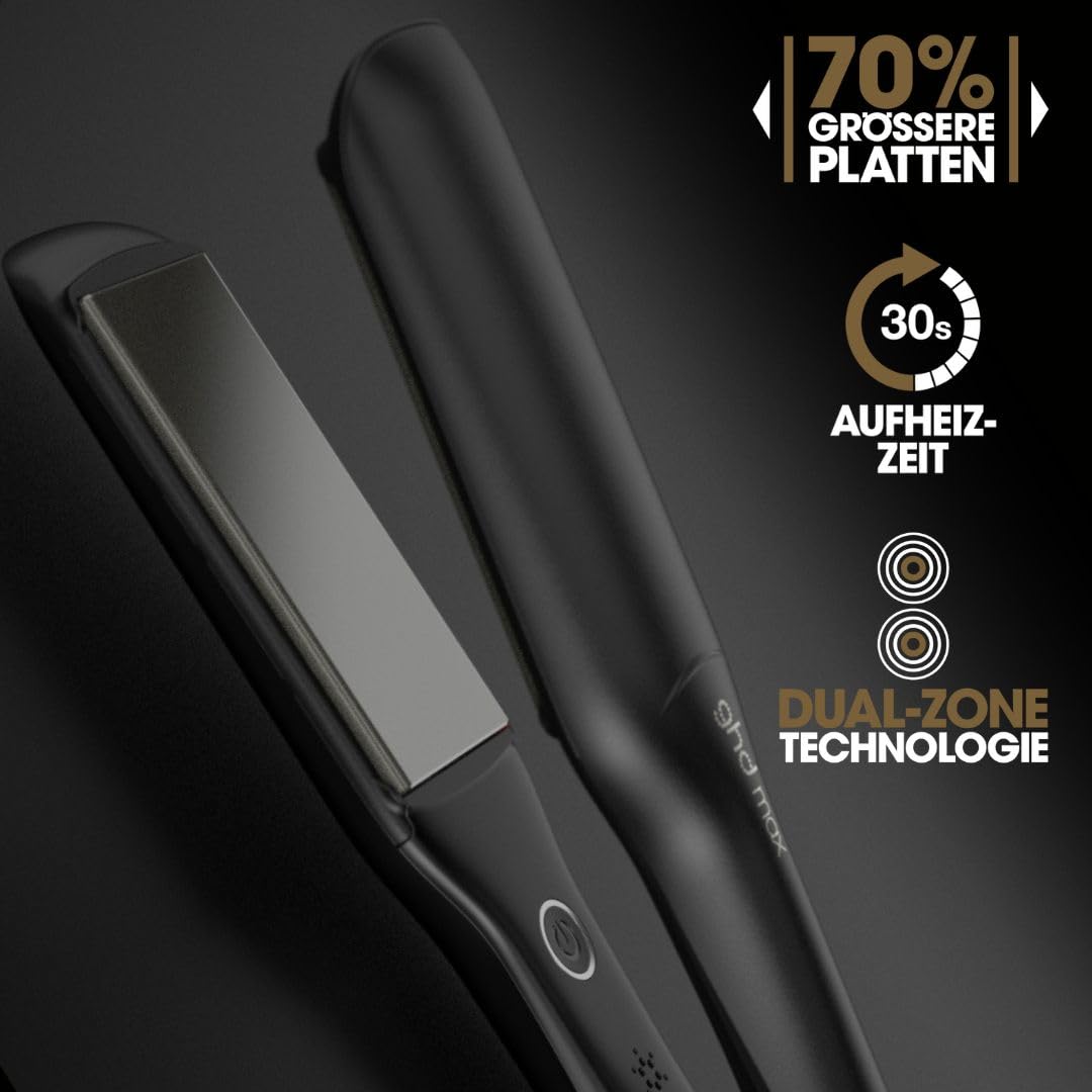 ghd max - professioneller Haarglätter mit breiten Platten für langes, dickes oder lockiges