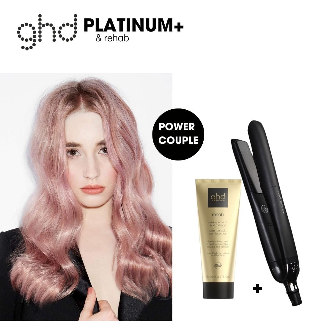 ghd platinum+ black - Intelligenter professioneller Haarglätter, weniger Haarbruch