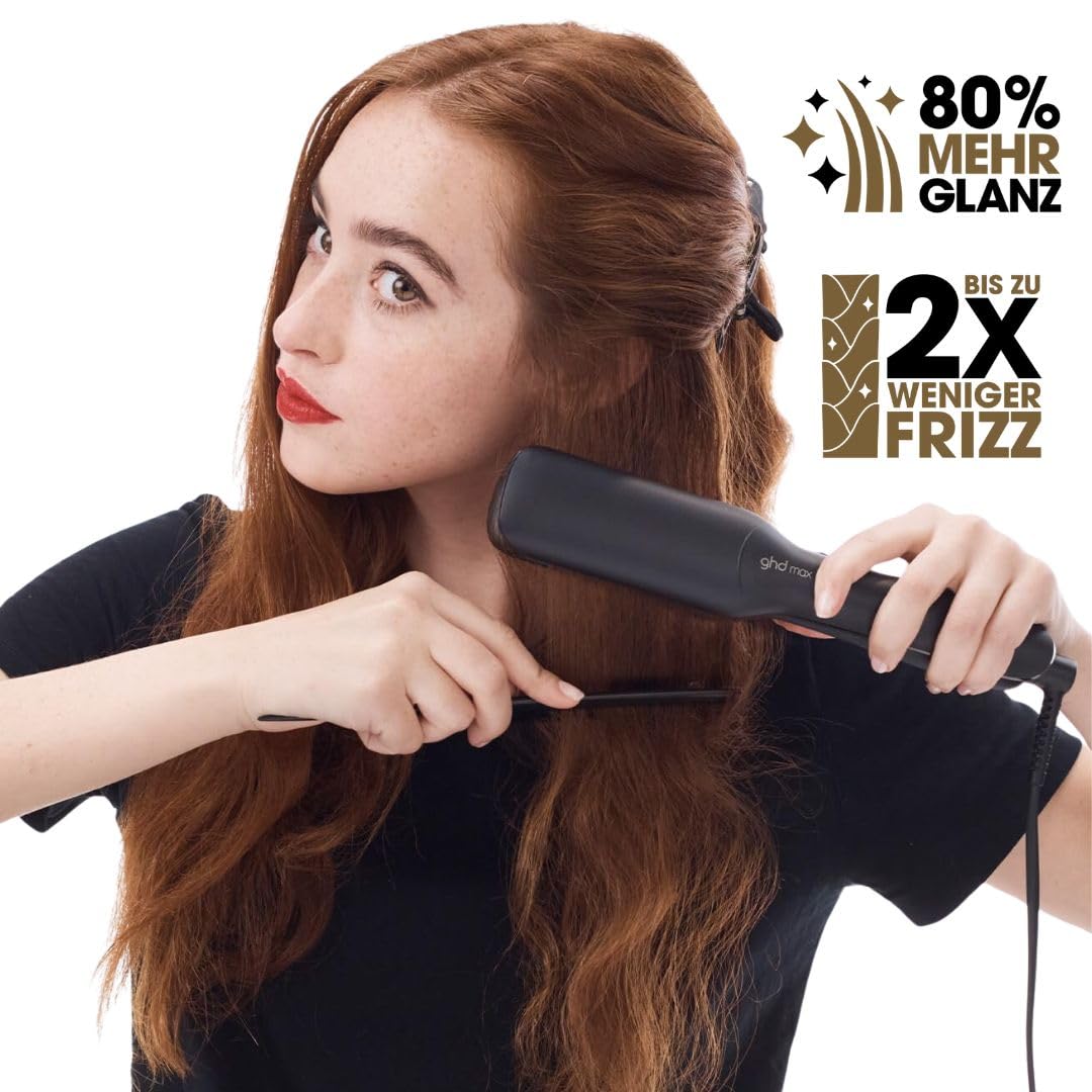 ghd max - professioneller Haarglätter mit breiten Platten für langes, dickes oder lockiges