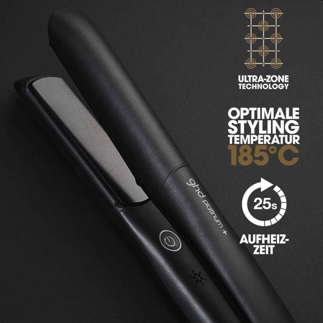 ghd platinum+ black - Intelligenter professioneller Haarglätter, weniger Haarbruch