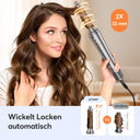 5 in 1 Airstyler, Ion Föhn, Multistyler Heissluftbürste, 110000 U/Min mit 32 MM Lockenstab Automatisch, Straightener für Locken, Glätten, 300 Million Ionens, Volumisieren, Geschenkidee