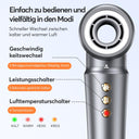 5 in 1 Airstyler, Ion Föhn, Multistyler Heissluftbürste, 110000 U/Min mit 32 MM Lockenstab Automatisch, Straightener für Locken, Glätten, 300 Million Ionens, Volumisieren, Geschenkidee