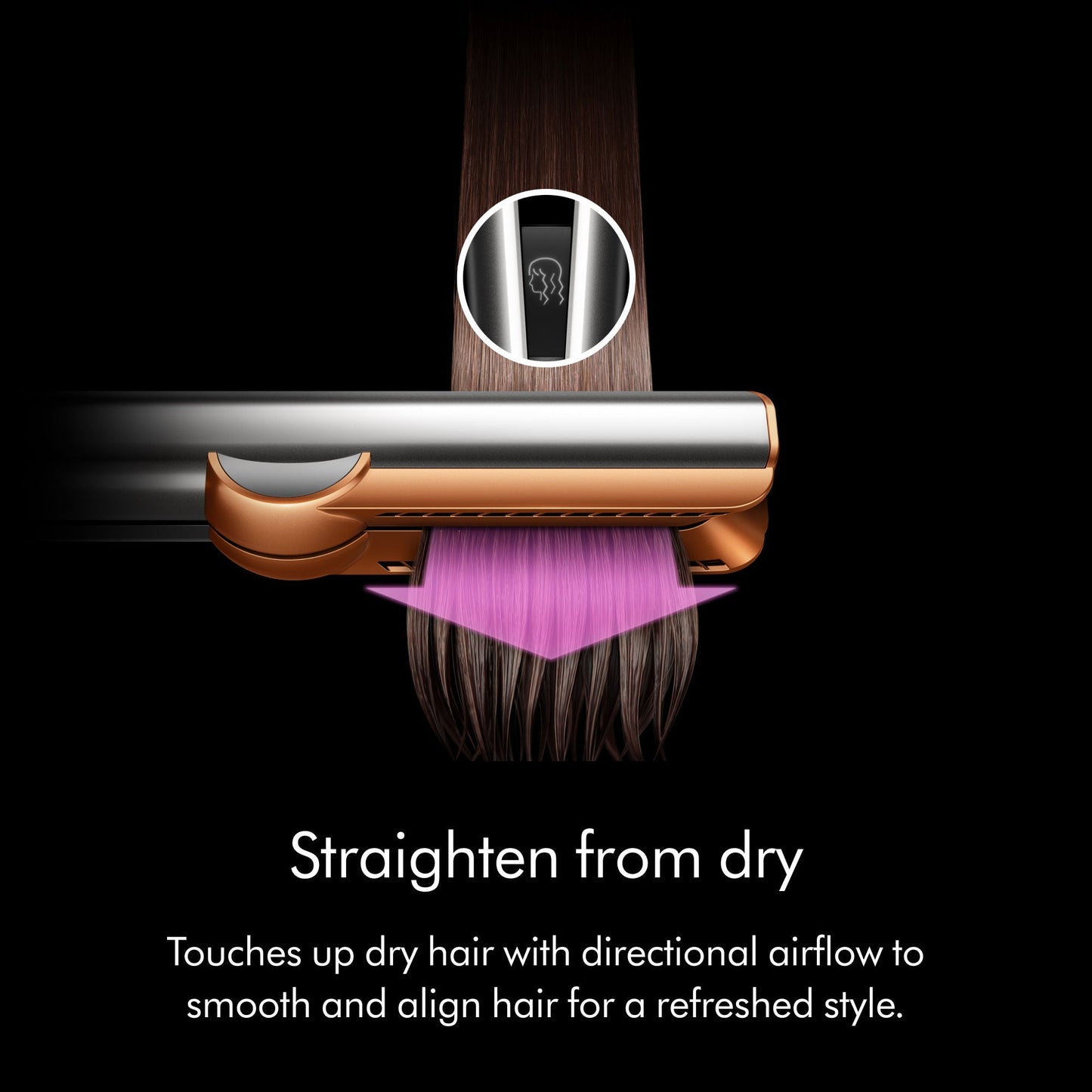 Airstrait Straightener in Jasper Plum (Limited Edition)