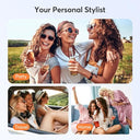 5 in 1 Airstyler, Ion Föhn, Multistyler Heissluftbürste, 110000 U/Min mit 32 MM Lockenstab Automatisch, Straightener für Locken, Glätten, 300 Million Ionens, Volumisieren, Geschenkidee
