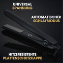 ghd Gold Haarglätter & Styler in Schwarz - Professionelles Fortgeschrittenes Styling, Für Sleekes