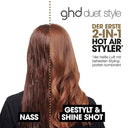 ghd duet hair style | 2-in-1 Glätteisen + Haartrockner, Hot Air Styler für die Verwandlung
