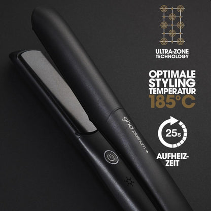 ghd platinum+ black - Intelligenter professioneller Haarglätter, weniger Haarbruch