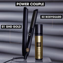 ghd Gold Haarglätter & Styler in Schwarz - Professionelles Fortgeschrittenes Styling, Für Sleekes