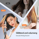 5 in 1 Airstyler, Ion Föhn, Multistyler Heissluftbürste, 110000 U/Min mit 32 MM Lockenstab Automatisch, Straightener für Locken, Glätten, 300 Million Ionens, Volumisieren, Geschenkidee