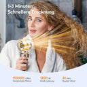 5 in 1 Airstyler, Ion Föhn, Multistyler Heissluftbürste, 110000 U/Min mit 32 MM Lockenstab Automatisch, Straightener für Locken, Glätten, 300 Million Ionens, Volumisieren, Geschenkidee