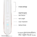 Smooth ID 1” Smart Flat Iron With Touch Interface